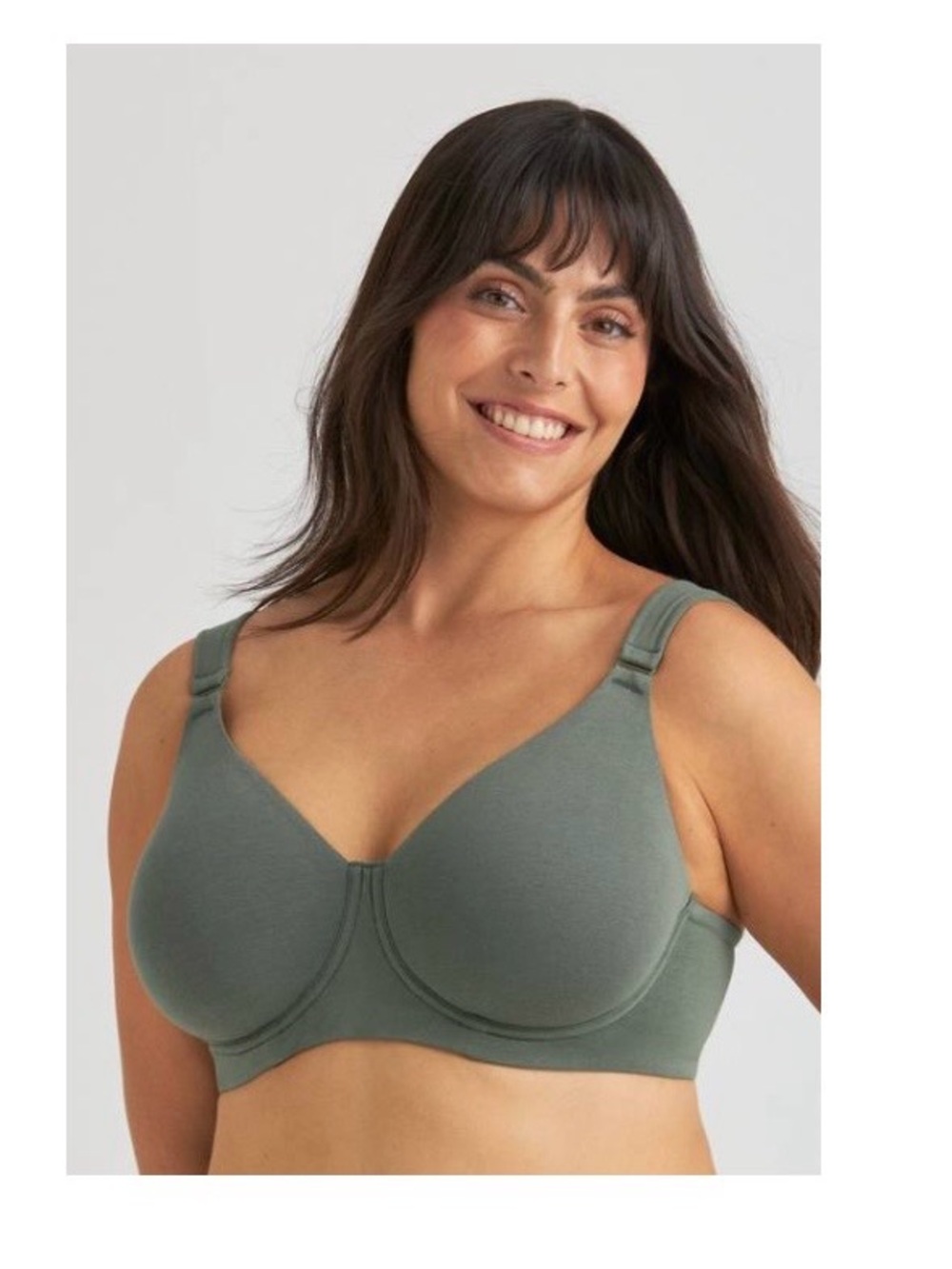 NWOT Miss Mary organic cotton t-shirt bra 34F